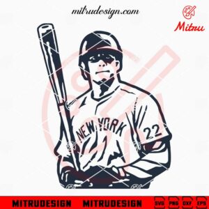 Juan Soto NY Yankees SVG, Yankees 22 SVG, PNG, DXF, EPS, Cut Files