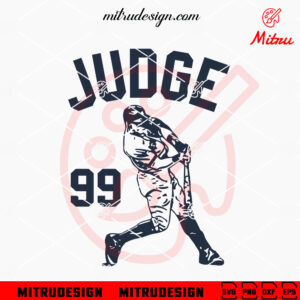 Aaron Judge SVG, New York Yankees 99 SVG, PNG, DXF, EPS, Files