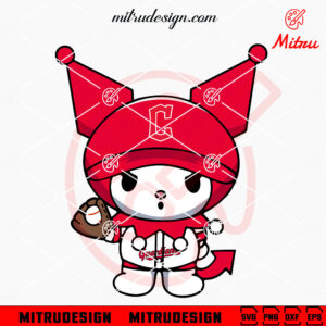 Kuromi Cleveland Guardians SVG, Kuromi Guardians Baseball SVG, PNG, DXF, EPS, Cut Files