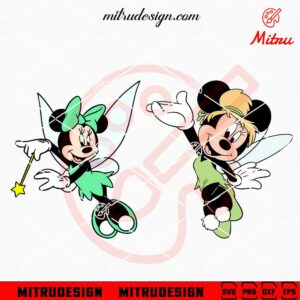 Minnie Mouse Fairy SVG, Minnie Tinker Bell SVG, PNG, DXF, EPS, Cricut