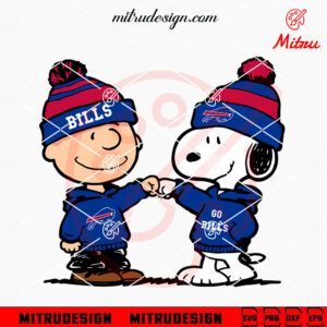 Snoopy And Charlie Brown Buffalo Bills SVG, Peanuts Snoopy Go Bills SVG, Files