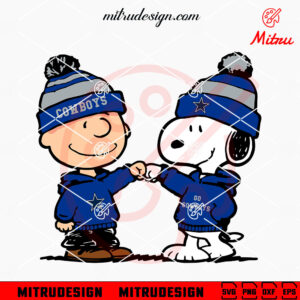 Snoopy And Charlie Brown Dallas Cowboys SVG, Peanuts Snoopy Go Cowboys SVG, Designs