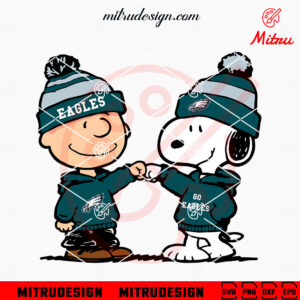 Snoopy And Charlie Brown Philadelphia Eagles SVG, Peanuts Snoopy Go Eagles SVG