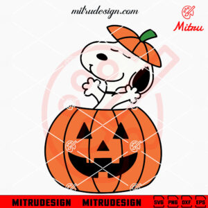 Snoopy Pumpkin SVG, Snoopy Dog Halloween SVG, PNG, DXF, EPS