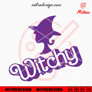 Witchy Barbie SVG, Barbie Witch Halloween SVG, PNG, DXF, EPS, Cricut Files