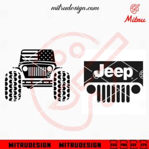 Jeep SVG, 4x4 Off Road Car SVG, PNG, DXF, EPS, Digital Download