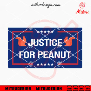 Justice For Peanut SVG, Republican SVG, Trendy America Patriotic 2024 SVG