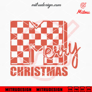 MTV Merry Christmas SVG, Xmas Music Television SVG, PNG, DXF, EPS, Cricut