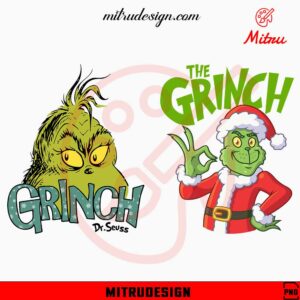 The Grinch PNG, Dr Seuss Grinch PNG, Sublimate Files