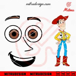 Woody Toy Story SVG, PNG, DXF, EPS, Digital Files