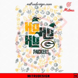 Green Bay Packers Ho Ho Ho Santa Hat PNG, Giants Football Christmas PNG, Files