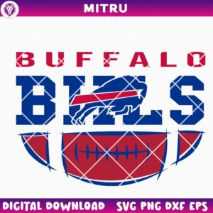 Buffalo Bills Football SVG PNG, Buffalo NFL SVG Cricut