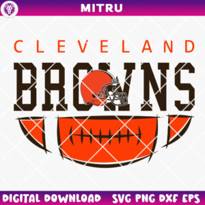 Cleveland Browns Football SVG PNG, Go Browns SVG Designs