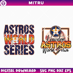 Houston Astros World Series SVG PNG, Astros Baseball League SVG