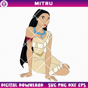 Pocahontas Princess SVG PNG, Journey To A New World Disney SVG