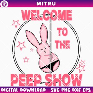 Welcome To The Peep Show SVG PNG, Peep Pole Dance SVG
